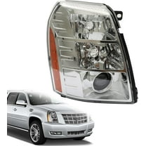 waltyotur Headlamp Assembly Replacement for 2007 2008 2009 2010 2011 2012 2013 2014 Escalade Headlight W/o Bulb & ballast Right Passenger Side GM2503291