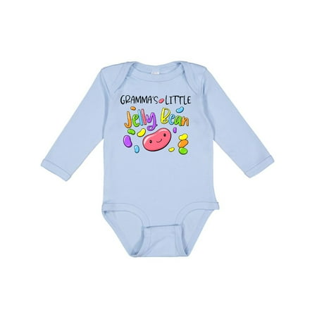 

Inktastic Gramma s Little Jellybean Cute Easter Candy Gift Baby Boy or Baby Girl Long Sleeve Bodysuit