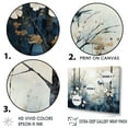 thumbnail image 3 of Designart "Winter Harmony In Blue And White Forest I" Forest Floater Framed Canvas Wall Art, 3 of 5