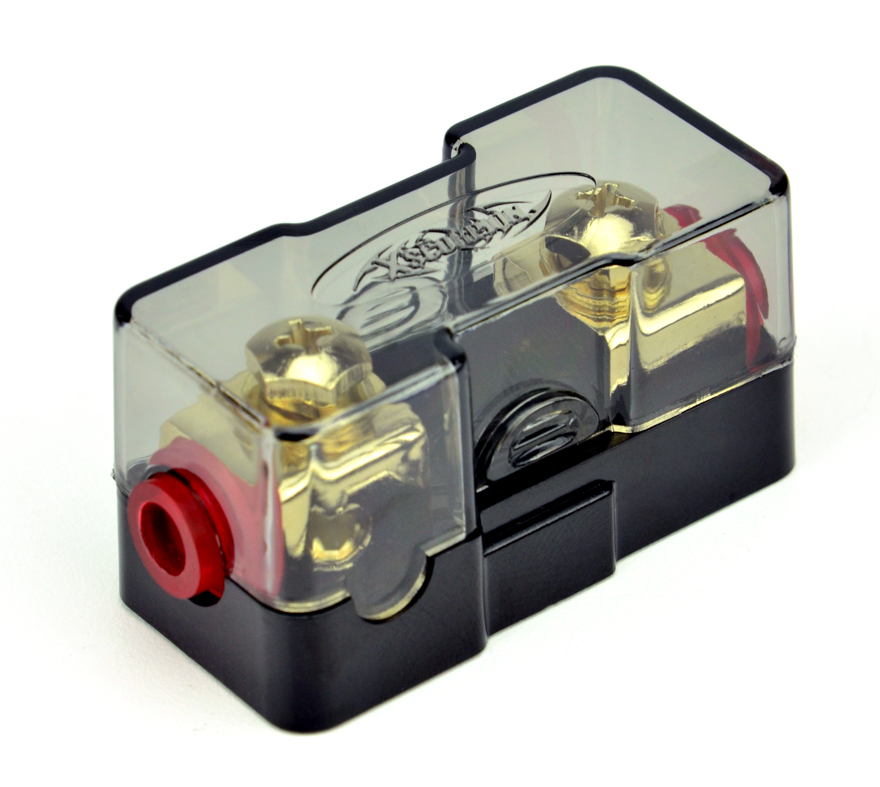 Mini ANL Xscorpion CMANL48G Gold Inline Fuse Holder 4 8 Gauge Input