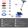 thumbnail image 6 of Prolux Core Heavy Duty Commercial Floor Polisher Buffer Scrubber Machine and 5 Pads, 6 of 8