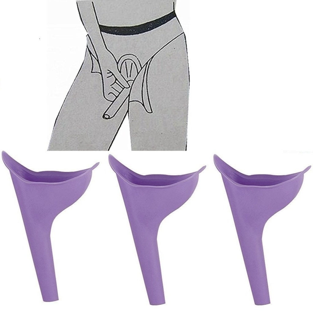 Female Urinal Silicone Funnel Urine Cups Portable MIGOU Female Urination Device 