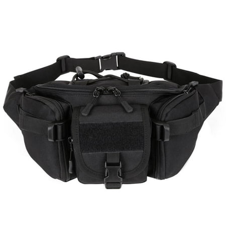 Jinveno Waterproof Molle Pouch Waist Fanny Packs Camping Shoulder ...