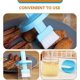 thumbnail image 3 of 4pcs Silicone Basting Brush Food Pastry Brushes Kitchen Cooking Brush Heat Resistant Barbecue Brushes, 3 of 5