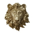thumbnail image 3 of Esquirla Polyresin Animal Head Wall Statue Plaque Wall Mounted Decorative Wall Ornament Wall Figurine for Farmhouse Decor Multipurpose Lion, 3 of 8