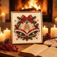 thumbnail image 5 of DIY Christmas Pearl Diamond Art Painting Kit, 7.87in Christmas Pearl Beads Art Craft for Adults Beginner, Xmas Diamond Dots Beads Painting for Home Wall Decor, 5 of 7