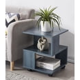 thumbnail image 1 of ZXNYH Coffee Table, Side Table Convenient End Table for Living Room,Dining Room or Bedroom (Blue), 1 of 8