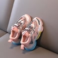 thumbnail image 6 of piuwrlz Toddler Sneakers for Girls Illuminated Shoes Pink Size 22, 6 of 8