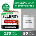 thumbnail image 5 of StrellaLab Dog Allergy Relief & Anti Itch Relief for Dogs Chews with Omega 3 - Skin & Coat Immune Supplement with Fish Oil, Pumpkin & Enzymes — Developed by Experts - Made in USA - 120 Count, 5 of 8