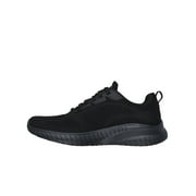 Skechers Work Mens Squad Chaos Fellker Slip Resistant Bungee Slip On Sneakers