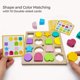 thumbnail image 2 of Juegos de combinación de colores 3 en 1 de Puzzles Jispring Shape for Dementia, 2 of 9