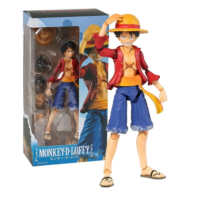 VAH - Figura de acción de One Piece Monkey D Luffy, estatua articulada coleccionable, modelo móvil, juguete, muñeca decorativa para regalo zhangyuxiang unisex
