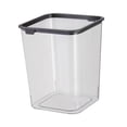 thumbnail image 3 of Boba de basura de la cocina del basurero de basura, contenedor de basura de cesta de papel residual de 15 litros para dormitorio, tocador, baño de claro, 3 of 8