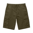 thumbnail image 7 of Timoontee Men Outdoor Shorts with Multiple Utility Pockets and Breathable Lightweight Material for Modern Fit All Day Comfort Brown S, 7 of 7