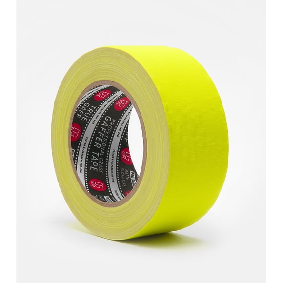 2in X 30ya - Fluorescent Yellow Gaffer Tape | @trueGAFF 120MESH