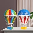 thumbnail image 1 of 2x Hierro Estilo retro Globo de aire caliente Adorno Encanto Obra de arte Decoración Fotografía Foto Props Telón de fondo para el hogar Escritorio y Macarena Escultura de globo aerostático, 1 of 8