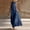 Navy women's sleeveless maxi dress a1, variant on Uscallm Women's Collared Sleeveless Button Down Maxi Dresses Flowy Casual Long Boho Beach Vacation Sundresses, Wine 2XL