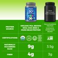 thumbnail image 6 of Orgain® Organic 30g Plant Protein Powder - Vanilla, 6 of 8