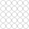 thumbnail image 1 of 200Pcs Metal Split Rings Small Round Key Rings Metal Keychain Rings Keychain Round Key Rings, 1 of 4
