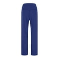 thumbnail image 5 of RUTAYY Women's Pants High Waist Yoga Bottoms Solid Color Ankle Length Stretchy Sports Cropped Tights Elegant Holiday Trousers, 5 of 8