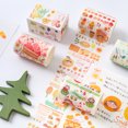 thumbnail image 3 of Lovely Fruit Washi Japanese Paper Tape Pearlized Scrapbooking Tape Rolls 75mm for DIY Decoratio MABOTO Cinta, 3 of 7