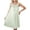 Beige, variant on Nightgowns for Women Sleeveless House Dress Square Neck Pleated Nightshirt Comfy Sleepwear