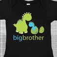 thumbnail image 4 of Inktastic Happy Dinosaur New Big Brother Boys Baby Bodysuit, 4 of 5