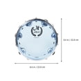 thumbnail image 4 of MasteelfCA 1Set Percussion Instrument Self-tuning Double Row Tambourine for Performance, 4 of 8