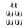 thumbnail image 1 of ZheElen 5Pcs Strap S-Hook Awning Brackets Storage Hooks Hook Camping Hanging Rack 5Set, 1 of 6