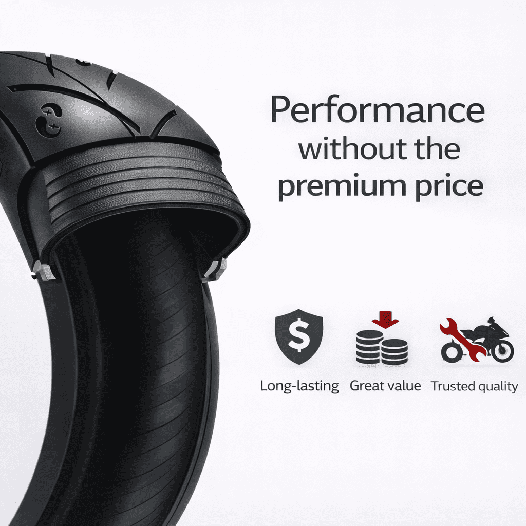 MMT® S1-XX High-Performance 190/55-17 Rear Motorcycle Tire 75W MMT® S1-XX High-Performance 190/55-17 Rear Motorcycle Tire 75W