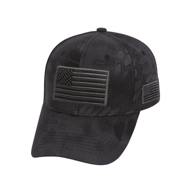 Top Headwear USA Double Patch Adjustable Baseball Cap - Honeycomb Black