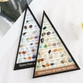 thumbnail image 2 of Tnobhg Natural Gemstone Set 36 Types of Gems with Display Case Rock Set Mineral Education Geology Science Learning Arts Crafts for Home Decor, 2 of 7