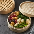 thumbnail image 5 of MIU 10” 2-Tier Bamboo Steamer Basket, 5 of 5