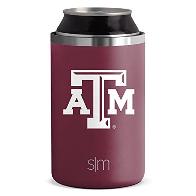 Enfriador de Latas Simple Modern con Licencia Oficial de Texas A&M Aggie