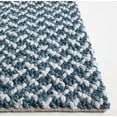 thumbnail image 3 of SAFAVIEH Natural Fiber Couture Saleem Geometric Area Rug, Blue/Light Grey, 3' x 5', 3 of 10