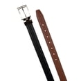 thumbnail image 2 of Wonder Nation Boys 28MM Twist Reversible Belt, Black/Cognac, Size S-L, 2 of 2