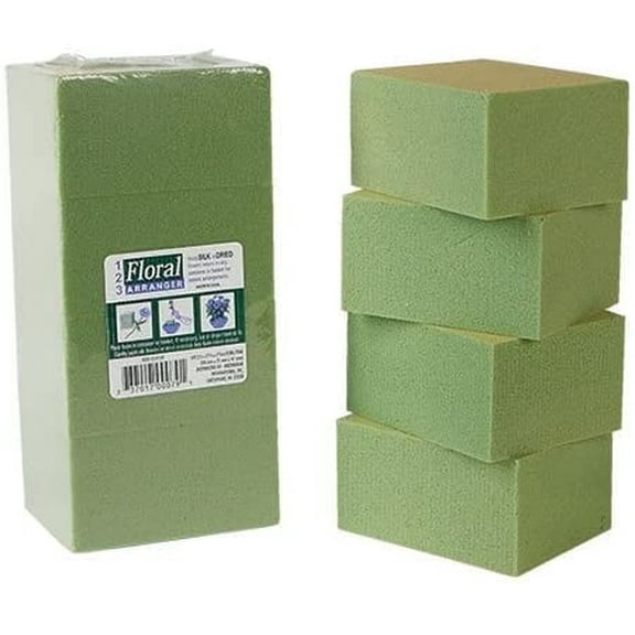 Greenbrier Green Foam Craft Bases, 8 Count
