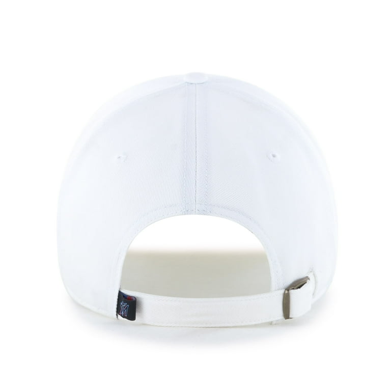 Miami Marlins Clean Up White Adjustable Baseball Cap photo 2
