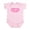 Petal Pink, variant on CafePress - Poppy's Wrapped (Pink) Baby Onesie - Baby Light Bodysuit, Size Newborn - 24 Months
