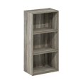thumbnail image 1 of Furinno Luder 3-Tier Open Shelf Bookcase, French Oak, 1 of 5