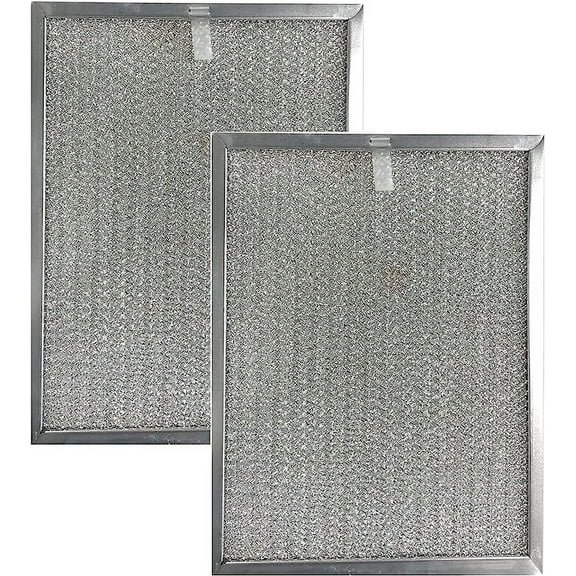 Air Filter Factory Replacement for H833 H527 883058 4165172 4168901 99010197 610035 247700 BP5 K6388000 K6388-000 F610-035 F610035 893749 Aluminum Grease Filters 2-Pack