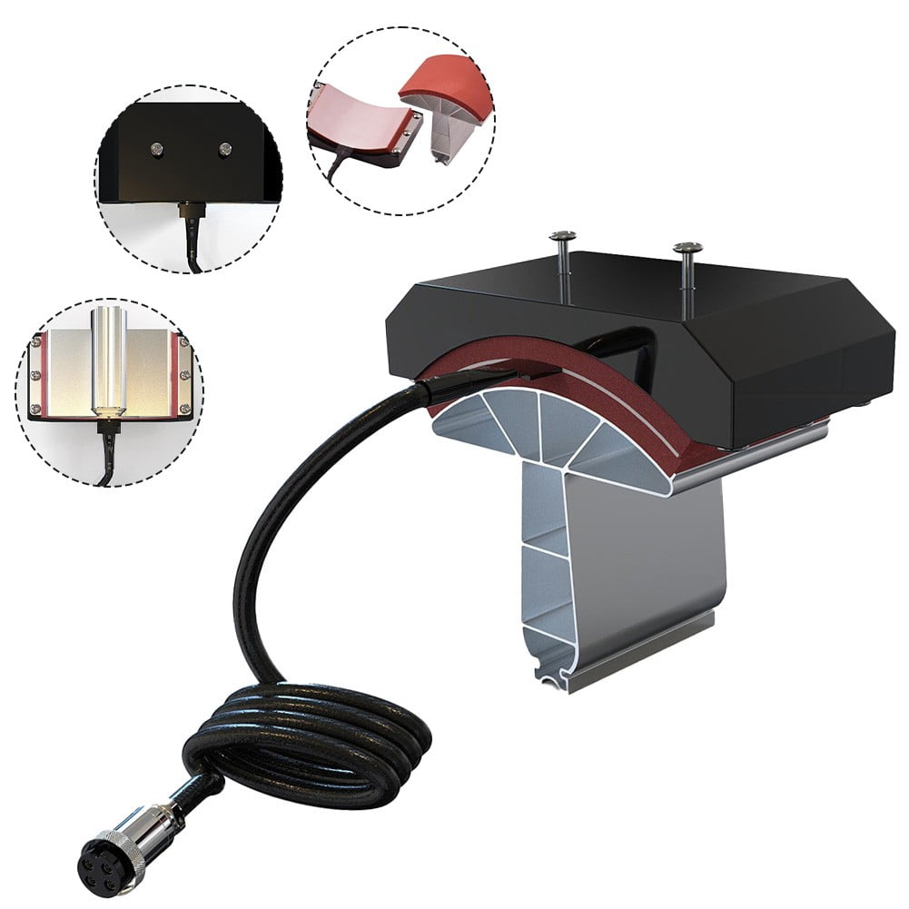 Cap press pad heating transfer 110V suitable for heat press hat heating machine