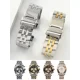 thumbnail image 2 of Correa de reloj de acero macizo para Breitling Avengers Super Challenger Aviation Mechanical Timing 22 24 mm Pulsera Cierre de correa de reloj, 2 of 5
