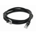 thumbnail image 2 of 7FT RJ-45 M/M CAT6A BLACK UTP COPPER SNAGLESS PVC PATCH CABLE, 2 of 8
