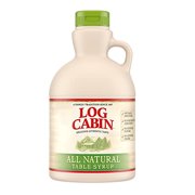 Log Cabin All Natural Table Syrup for Pancakes and Waffles, Non-GMO, 22 Fl Oz (Pack of 8)