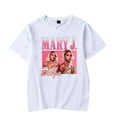 thumbnail image 3 of Mary J. Blige Logo Print T-shirt Women Men Casual Fashion Short Sleeve Tee, 3 of 4