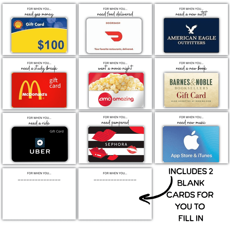 best gift cards for college grads Graduation Card Booklet Our Favorite Graduation Gift Cards
