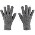thumbnail image 2 of Dyfzdhu Non-slip Touchscreen Gloves Women Winter Knitted Warm Gloves Women Dark gray, 2 of 4