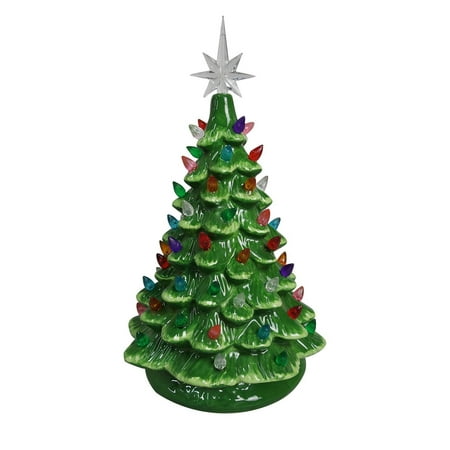 Lighted Tabletop Christmas Tree Christmas Is Forever Lighted Tabletop Ceramic Tree (11