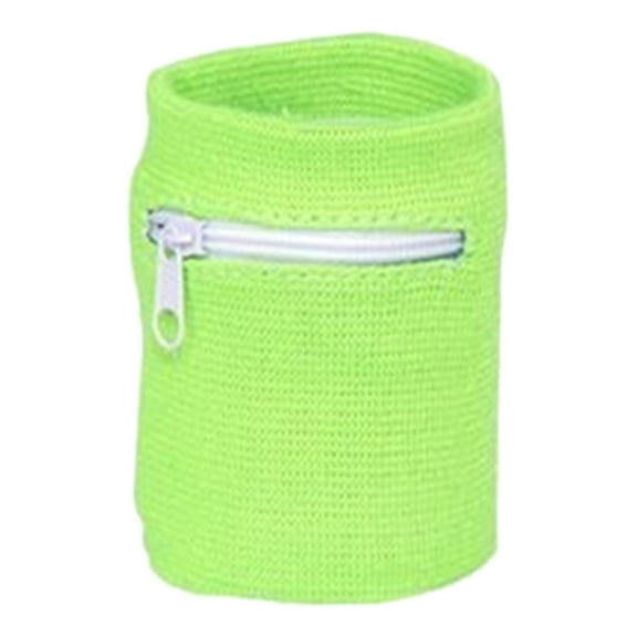 1Pc Wrist Wallet (Wristband) with Zipper - for Running, Walking, Basketball, Tennis, Hiking, Cross-Fit and More